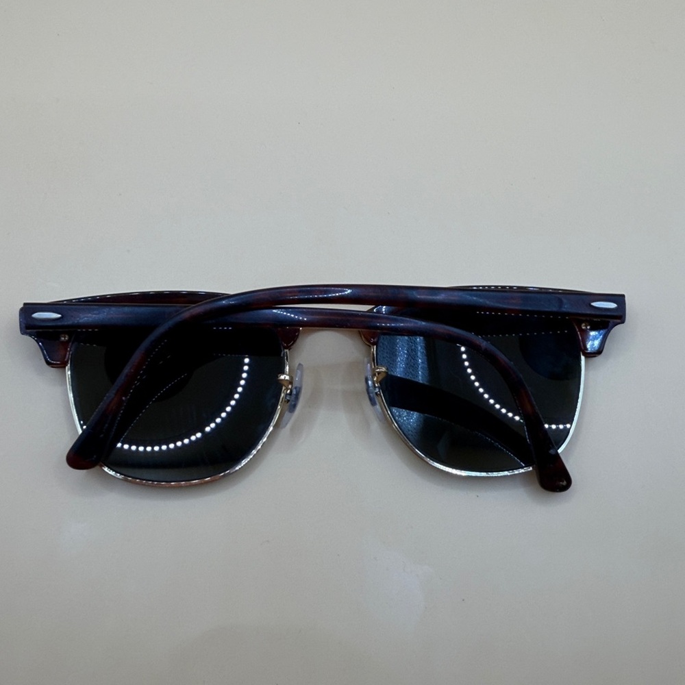 Ray-Ban Brown and Gold Sunglasses - Picture 5 of 7